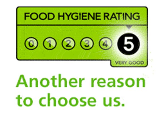 5* Food Hygiene Rating